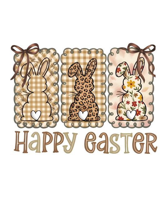 adorable brown Easter bunny
