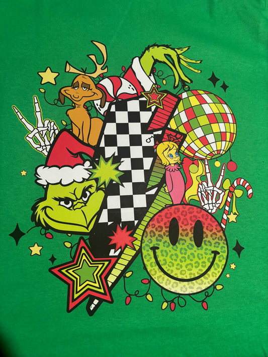 Grinch and friends tee