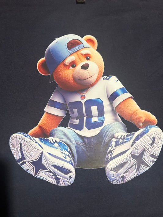 Cowboys bear tee