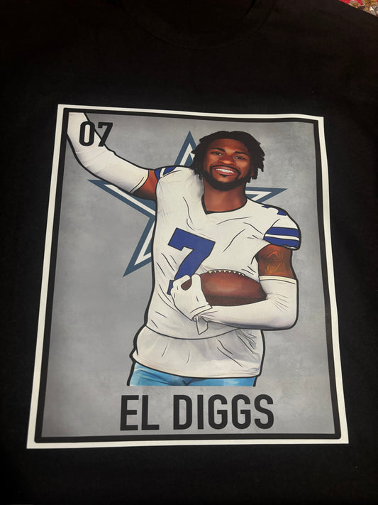 El Diggs tee cowboys
