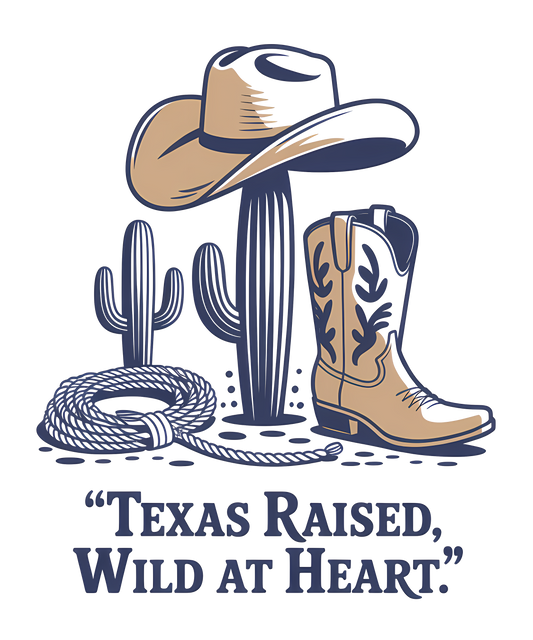 Texas raised t-shirt