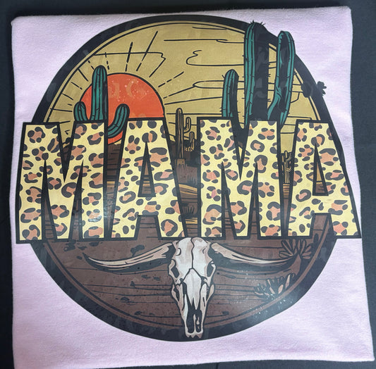 Mama cactus tee￼